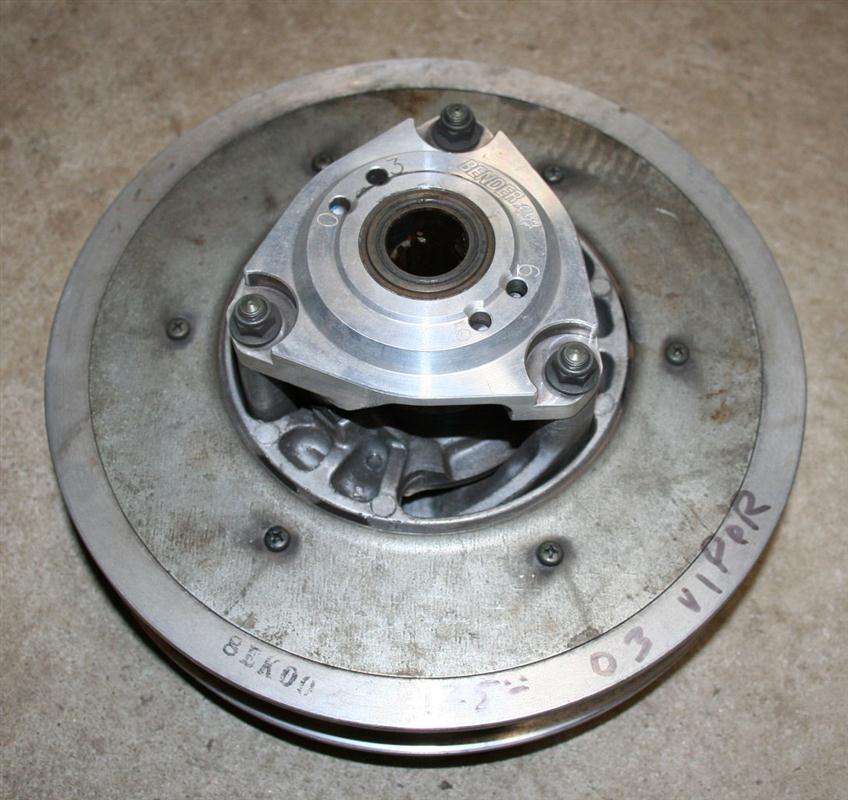 Used OEM Secondary Clutch with Bender Helix for Yamaha Viper 700 2003